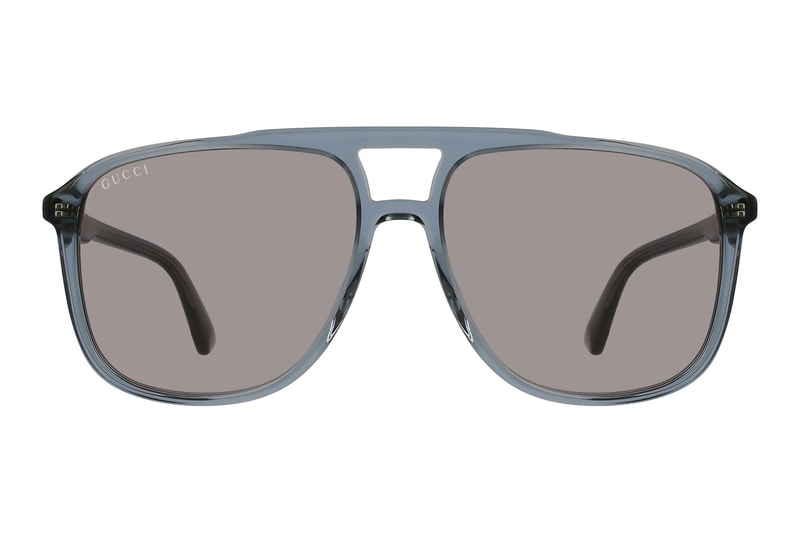 Gucci Monocolor Translucent Retro Sunglasses Vibrant '80s Pink Blue Oversized Where to Buy