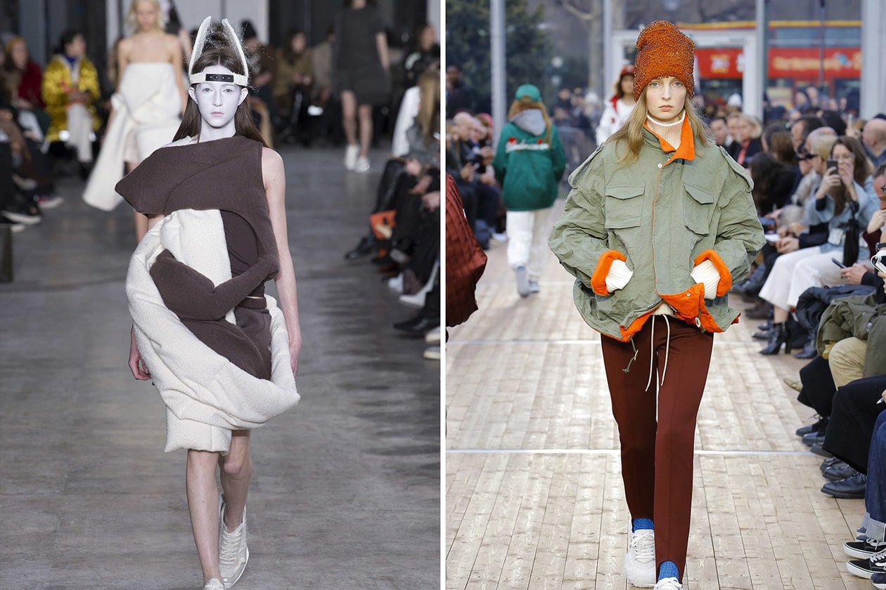 Fall/Winter 2018 Fashion Week Runway Trends Gucci Prada Balenciaga Dior Calvin Klein Raf Simons Versace