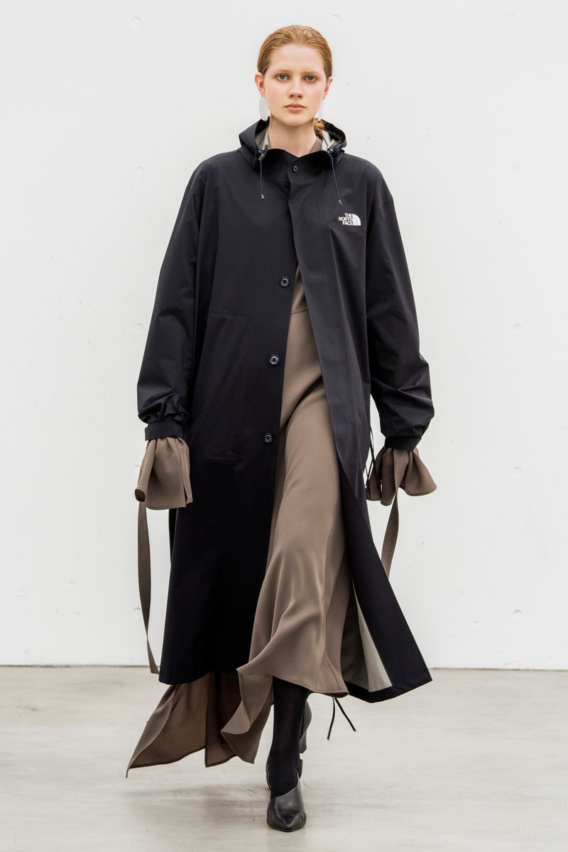 HYKE Fall/Winter 2018 Collection The North Face Collaboration Runway Tokyo Fashion Week TFW TNF Outerwear