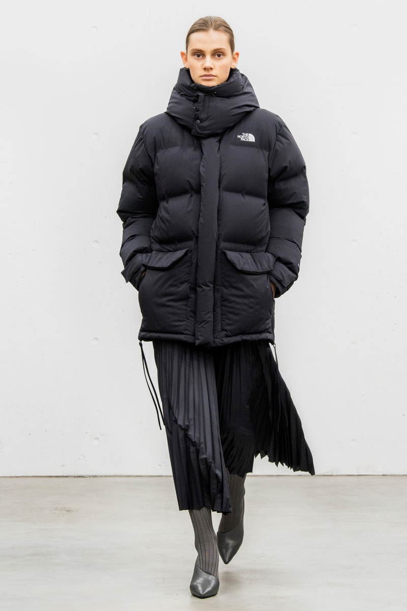 HYKE Fall/Winter 2018 Collection The North Face Collaboration Runway Tokyo Fashion Week TFW TNF Outerwear