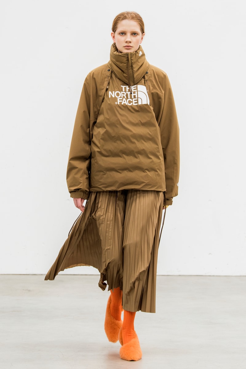 HYKE Fall/Winter 2018 Collection The North Face Collaboration Runway Tokyo Fashion Week TFW TNF Outerwear