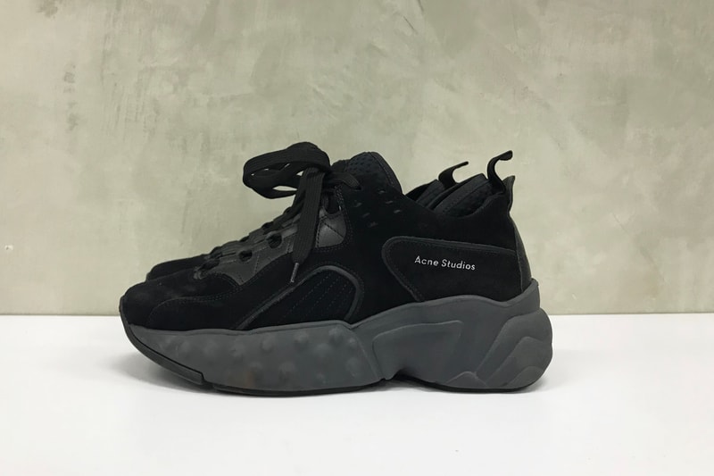 Review: Acne Studios Manhattan Sneaker in Multi Black Chunky Dad Sneaker Information Price