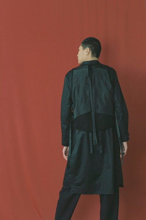 IISE Spring/Summer 2018 Collection Lookbook Long Coat Black