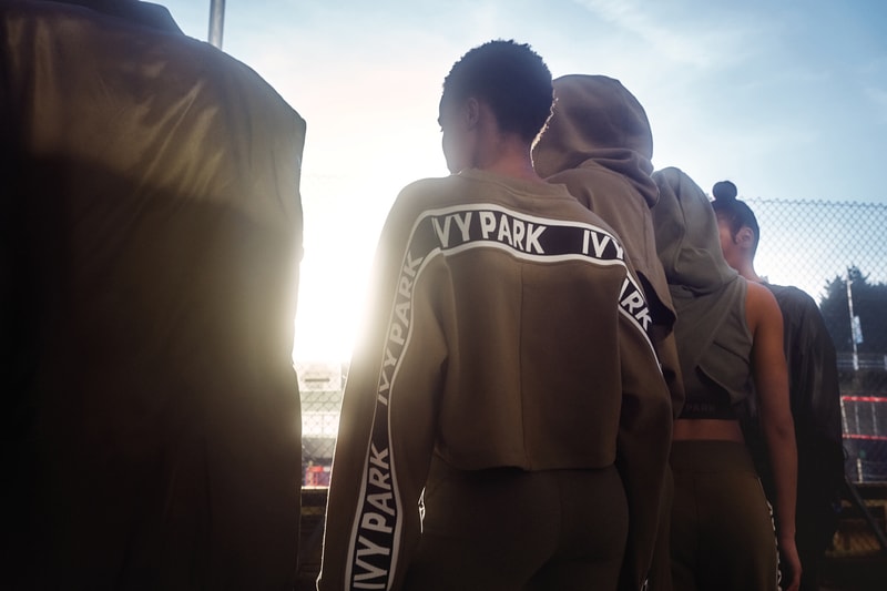 IVY PARK Spring/Summer 2018 Campaign Logo Sweatshirt Green