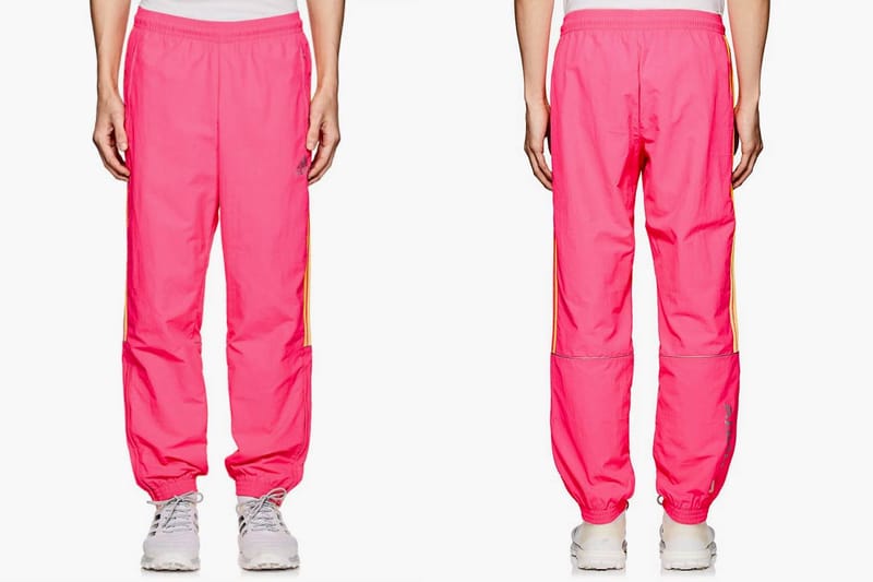 neon pink adidas tracksuit