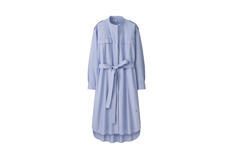 jw anderson uniqlo shirt dress Women's Denim Shirt Dress