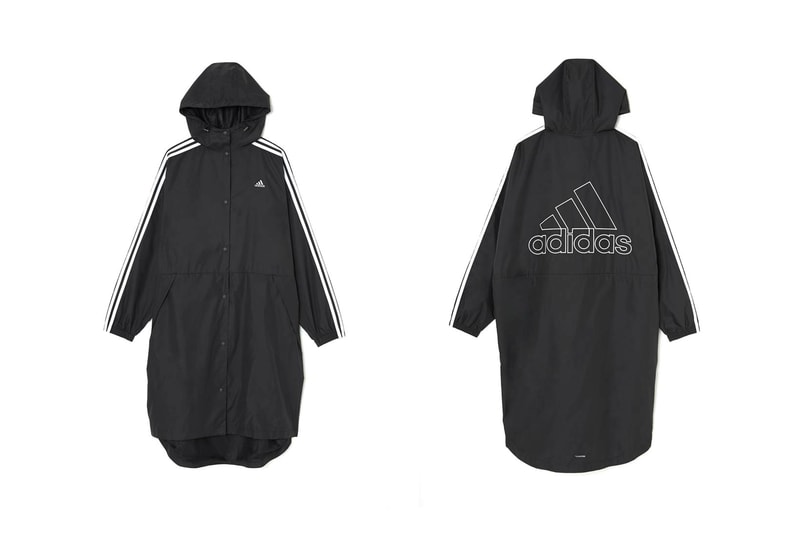 MOUSSY adidas Japan Spring Summer 2018 Collection Backlogo Wind Jacket Black