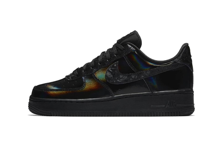 Nike's Air Force 1 Gets a Glitzy, Black Redesign