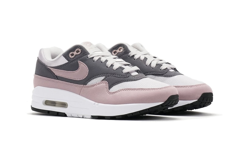 Nike Air Max 1 Vast Grey Particle Rose womens wmns sneaker retro pastel millennial pink leather