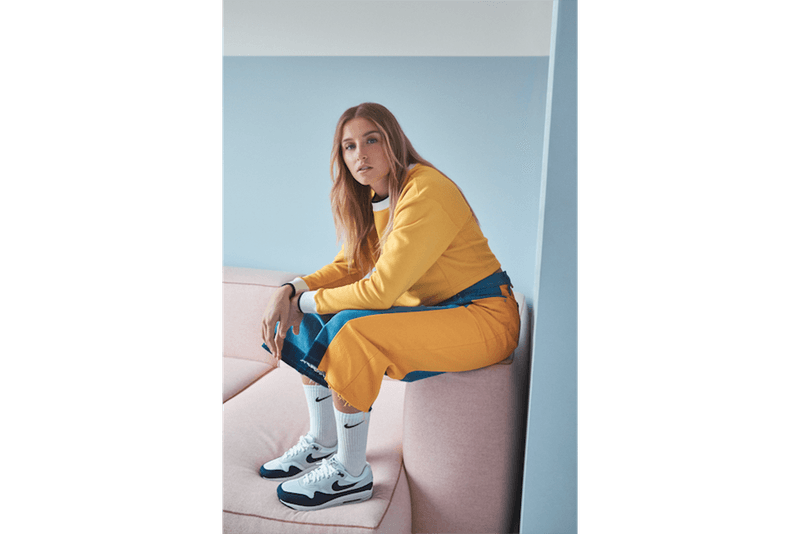 Nike Women's Only Air Max 1 Sneakers ladies girls spring 2018 particle rose grey black navy off-white cream leah williamson football soccer where to buy