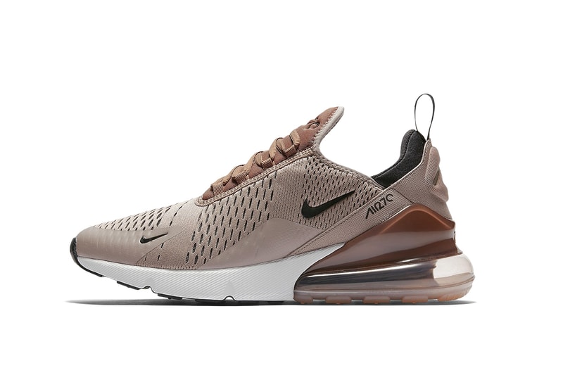 Nike Air Max 270 "Tan" Colorway Shoe Sneaker 270 Air Unit Swoosh Breathable Beige Earthy Earth Brown Bronze Nude