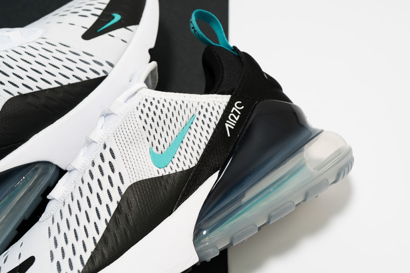 Nike Air Max 270 Black White Teal