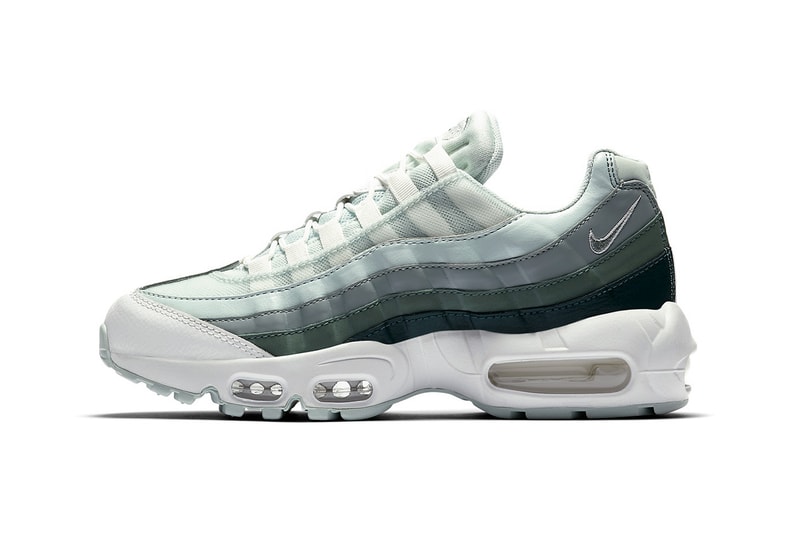 Nike Air Max 95 Green Gradient Light Dark Ombre Mint mens women's unisex sneakers trainers release info where to buy