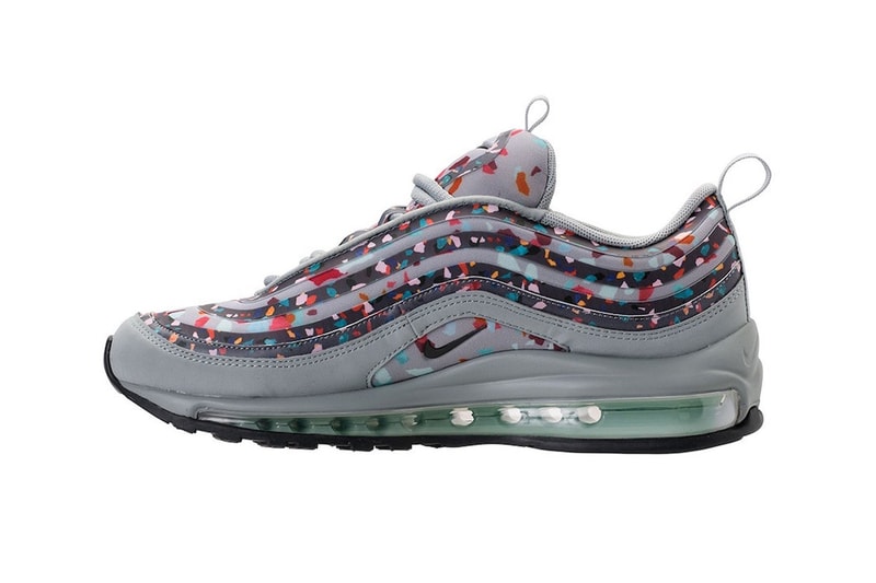 Nike Air Max 97 Confetti Gray Light Pumice Anthracite Fiberglass