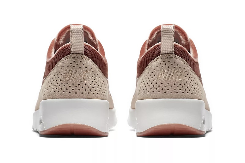 Nike Air Max Thea LX Dusty Peach Velvet Pink Rose Gold Ladies Women's Girls Sneakers where to buy