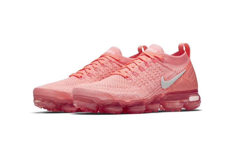 Nike Air VaporMax Flyknit 2.0 Crimson Pulse Sail Coral Sand