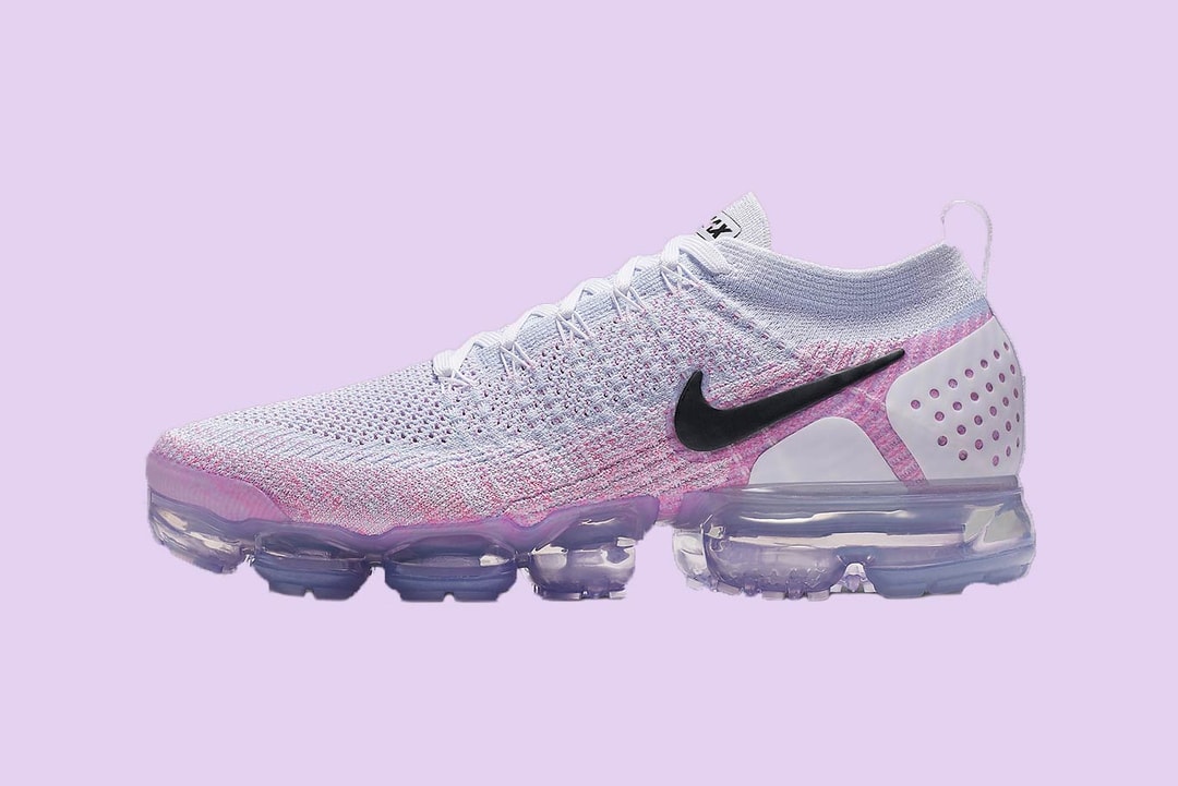 Shop Nike Air VaporMax Flyknit 2.0 in Pink Beam | Hypebae display picture 1