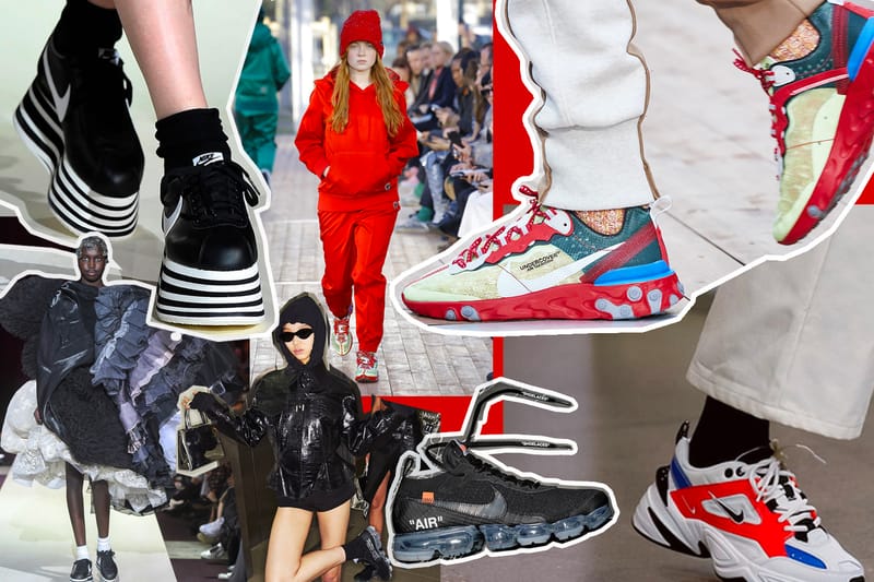 From CdG to Off-White™, Here Are All the Women's Nike Collabs Debuted During Fashion Month