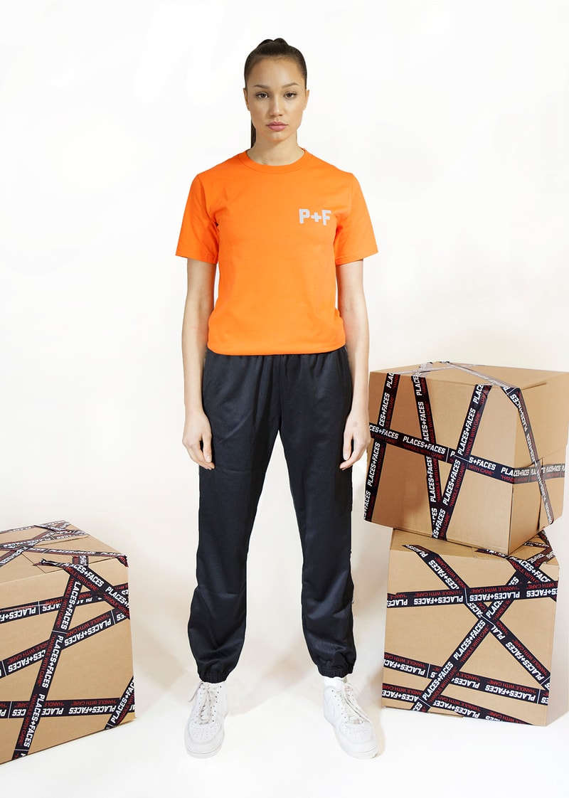 Places+Faces Spring/Summer 2018 Lookbook T-Shirt Orange