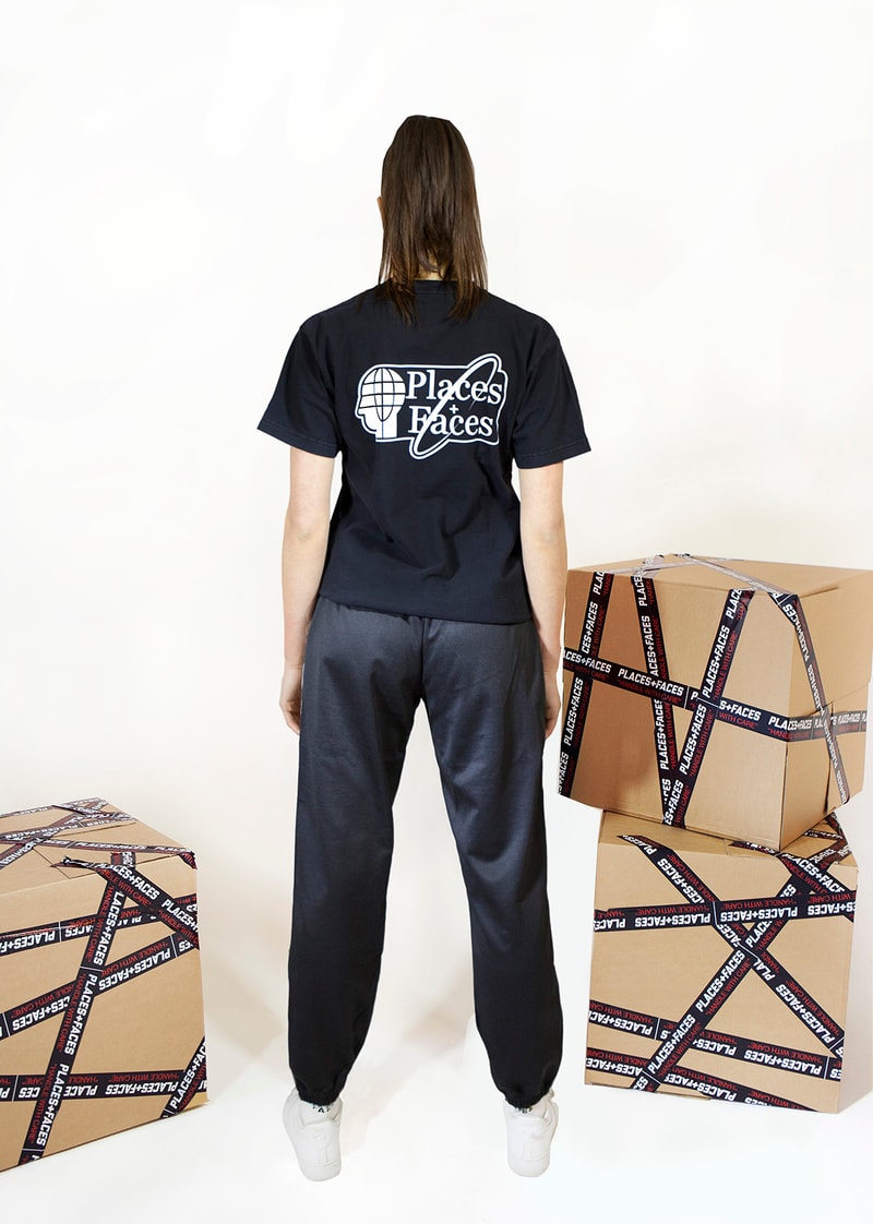 Places+Faces Spring/Summer 2018 Lookbook T-Shirt Black
