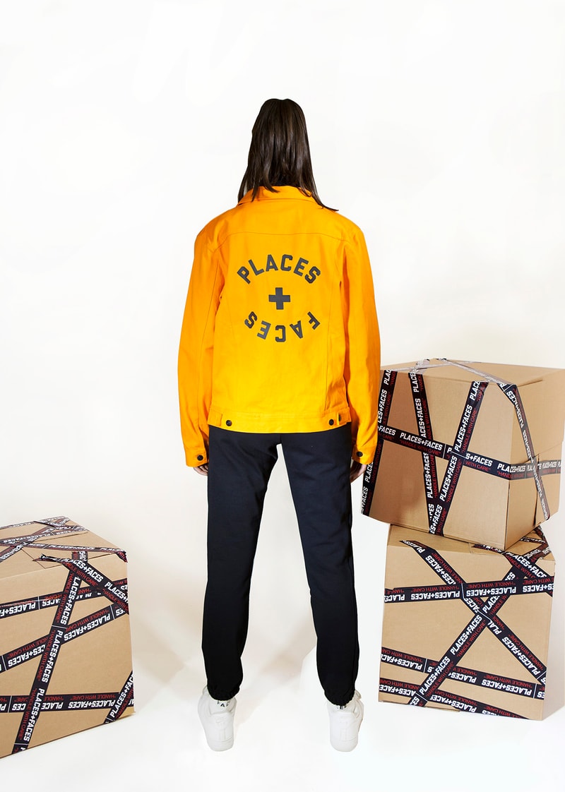 Places+Faces Spring/Summer 2018 Lookbook Jacket Orange