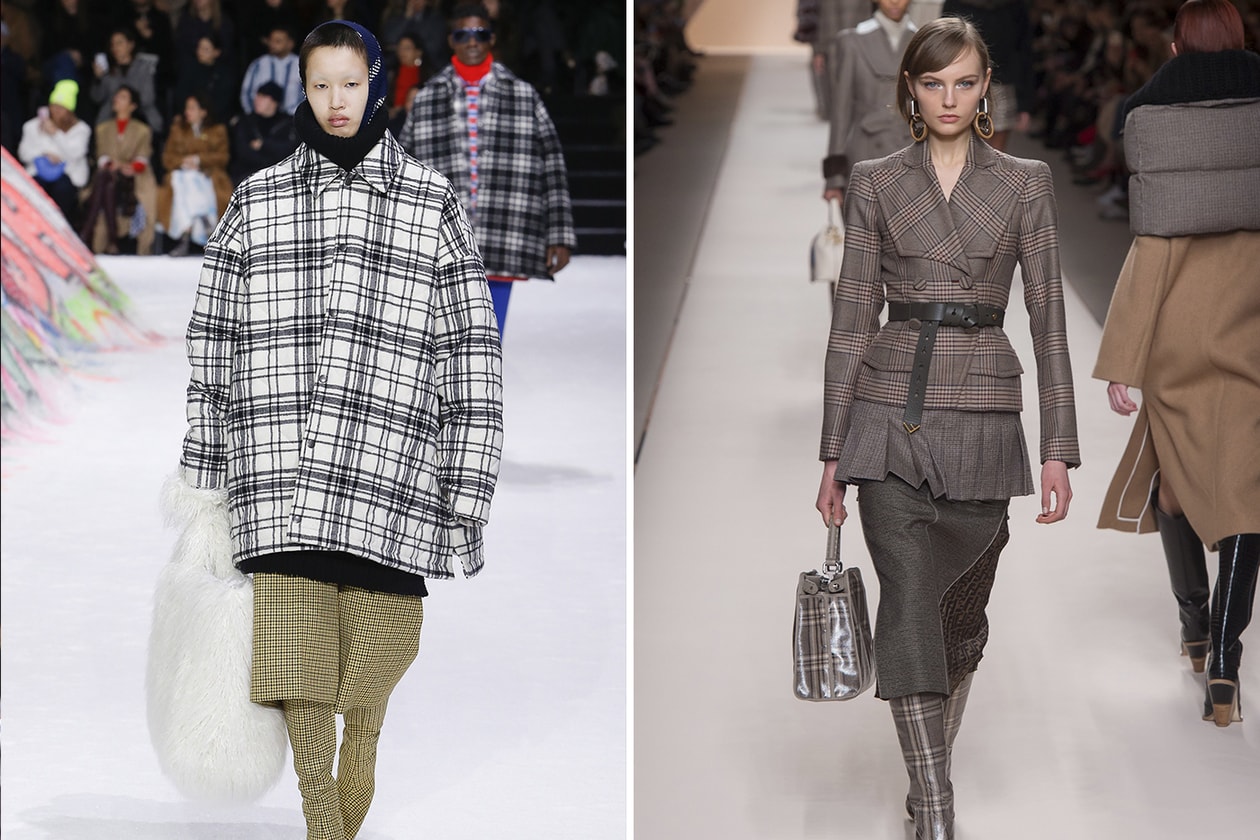 Fall/Winter 2018 Fashion Week Runway Trends Gucci Prada Balenciaga Dior Calvin Klein Raf Simons Versace