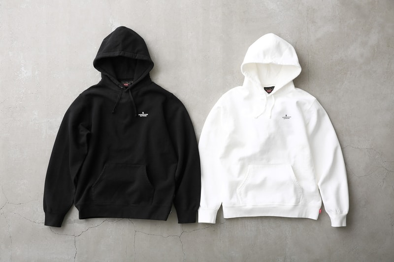 Supreme Public Enemy UNDERCOVER Hoodie Black White