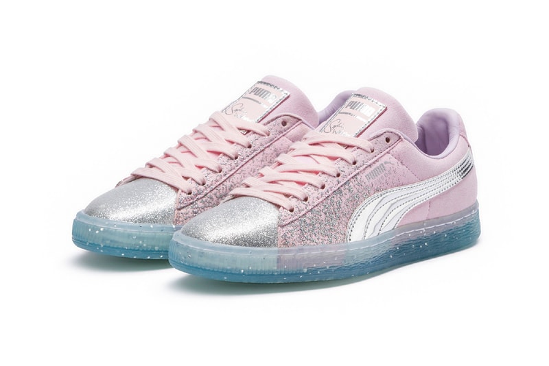 PUMA x Sophia Webster Princess Collection Suede Pink