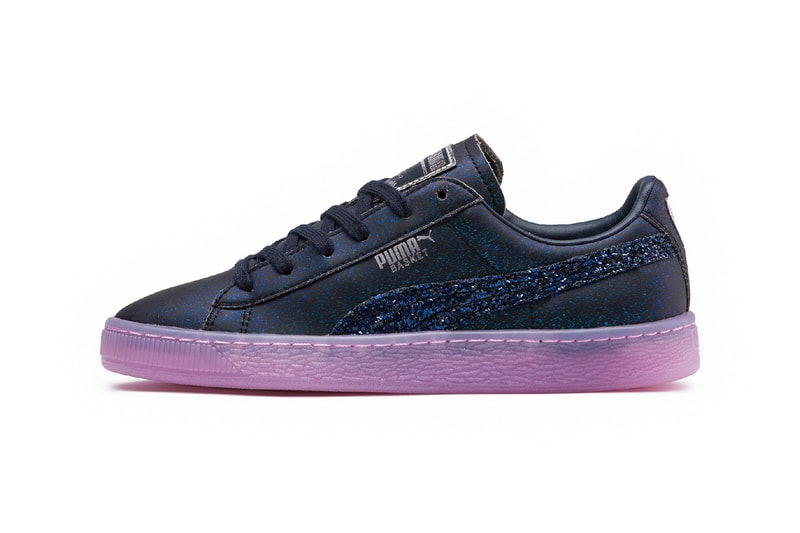 PUMA x Sophia Webster Princess Collection Basket Black Purple