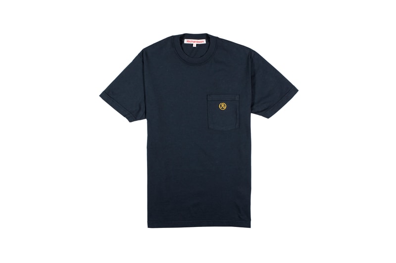 Richardson Spring/Summer 2018 Collection Glyph Pocket T-Shirt Midnight Blue