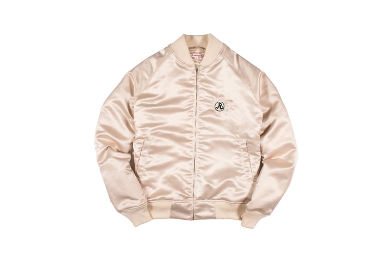 Richardson Spring/Summer 2018 Collection Souvenir Bomber Jacket Champagne