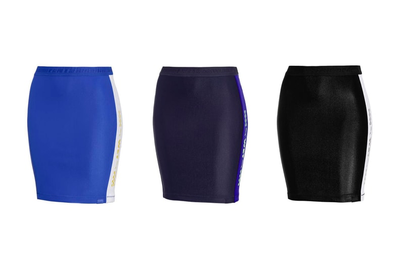 Rihanna Fenty PUMA Spring Summer 2018 Biker Skirt Black Blue