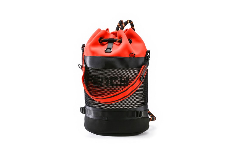 Rihanna Fenty PUMA Spring Summer 2018 Scuba Duffle Black Orange