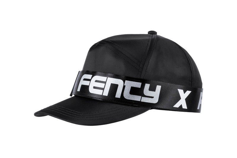 Rihanna Fenty PUMA Spring Summer 2018 Giant Strap Hat Black