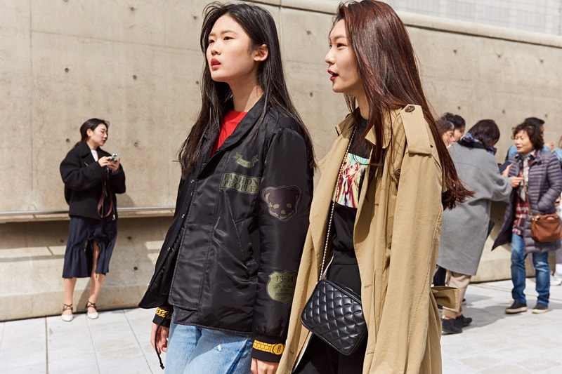 seoul fashion week street style nike virgil abloh air jordan 1 gucci balenciaga kappa