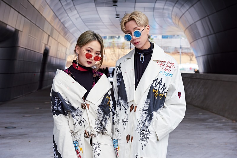 seoul fashion week street style nike virgil abloh air jordan 1 gucci balenciaga kappa