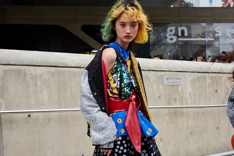 seoul fashion week street style nike virgil abloh air jordan 1 gucci balenciaga kappa