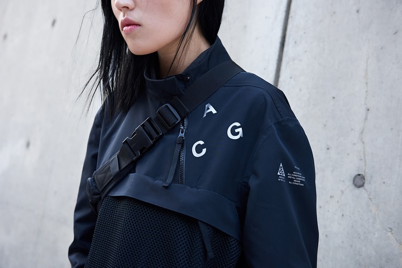 Seoul Fashion Week Fall/Winter 2018 Street Style Streetsnaps Women Streetwear Dior Off-White Nike Air Max 270 ACG Burberry