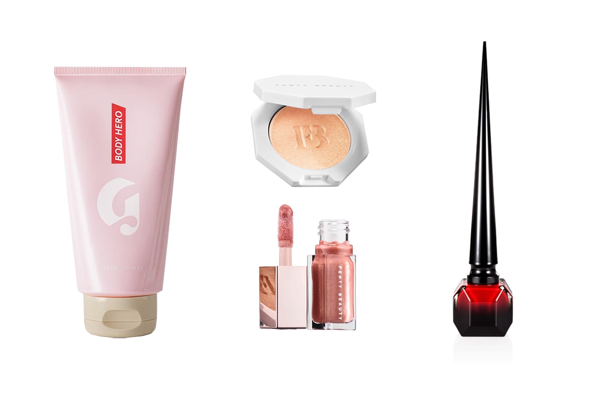 Best Beauty Makeup Skincare Products Spring 2018 Glossier Chanel Marc Jacobs BYREDO Aesop Waso Shiseido diptyque Christian Louboutin Rihanna Fenty Beauty RMS Lipstick Perfume Highlighter