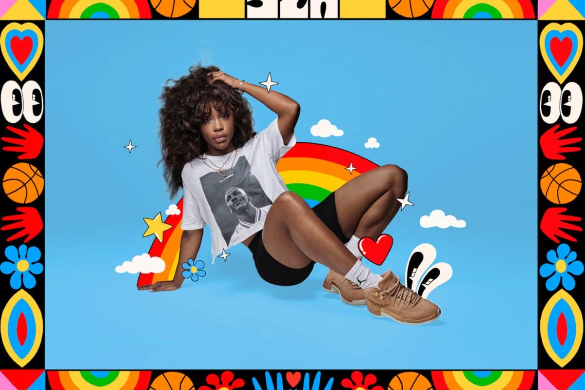 SZA Jordan Brand Nike Spring Summer 2018 Campaign
