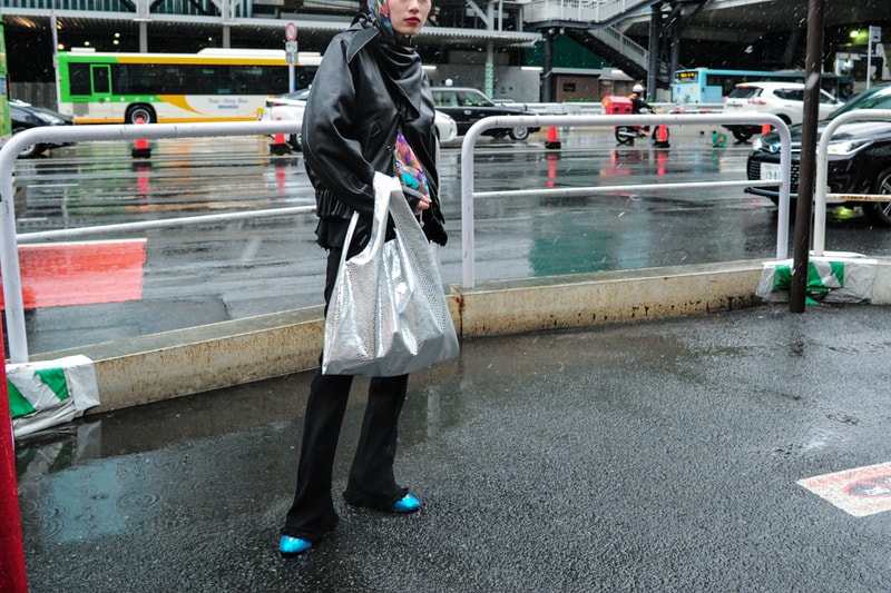 Tokyo Fashion Week 2018 Street Style Snaps Streetwear Spring Summer Streetsnaps Photography Burberry Gucci Rick Owens Nike Margiela
