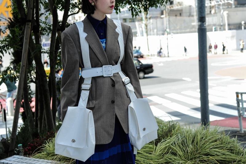 Tokyo Fashion Week 2018 Street Style Snaps Streetwear Spring Summer Streetsnaps Photography Burberry Gucci Rick Owens Nike Margiela