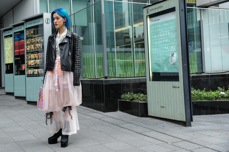 Tokyo Fashion Week 2018 Street Style Snaps Streetwear Spring Summer Streetsnaps Photography Burberry Gucci Rick Owens Nike Margiela