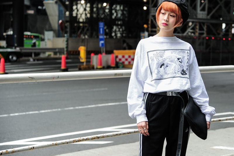 Tokyo Fashion Week 2018 Street Style Snaps Streetwear Spring Summer Streetsnaps Photography Burberry Gucci Rick Owens Nike Margiela
