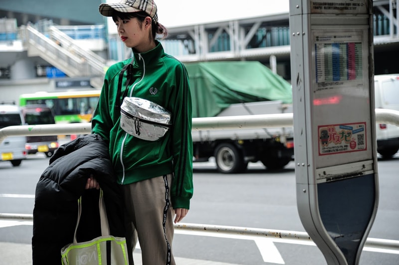 Tokyo Fashion Week 2018 Street Style Snaps Streetwear Spring Summer Streetsnaps Photography Burberry Gucci Rick Owens Nike Margiela
