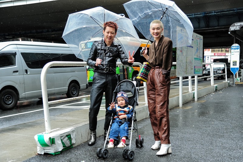 Tokyo Fashion Week 2018 Street Style Snaps Streetwear Spring Summer Streetsnaps Photography Burberry Gucci Rick Owens Nike Margiela