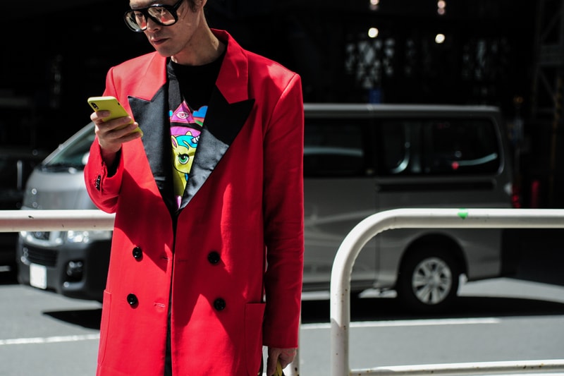 Tokyo Fashion Week 2018 Street Style Snaps Streetwear Spring Summer Streetsnaps Photography Burberry Gucci Rick Owens Nike Margiela