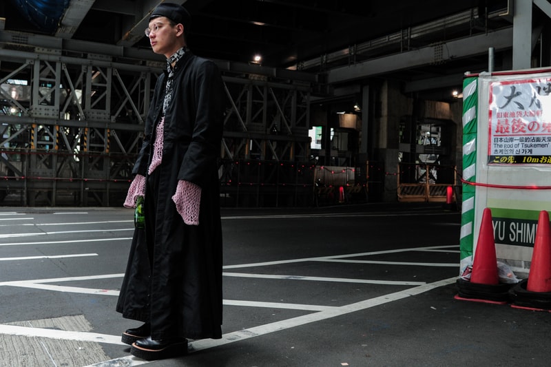 Tokyo Fashion Week 2018 Street Style Snaps Streetwear Spring Summer Streetsnaps Photography Burberry Gucci Rick Owens Nike Margiela