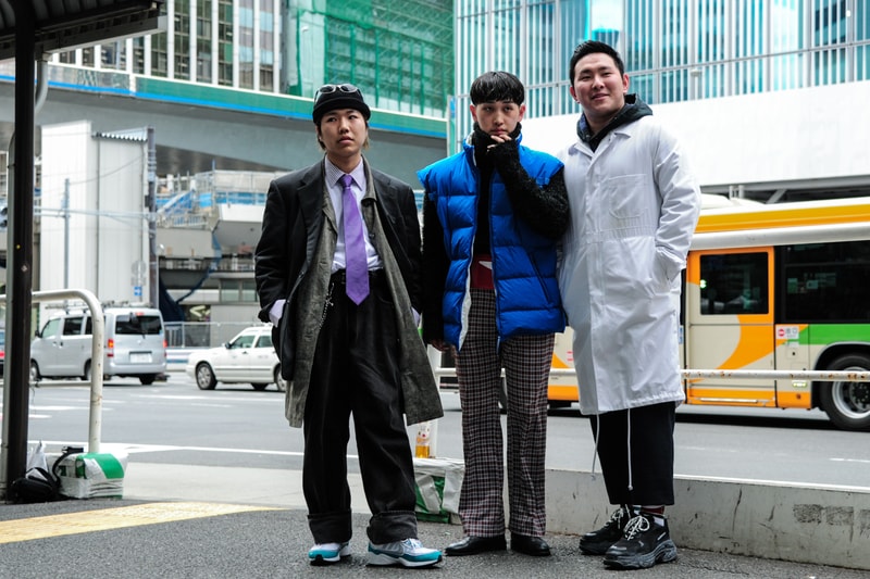 Tokyo Fashion Week 2018 Street Style Snaps Streetwear Spring Summer Streetsnaps Photography Burberry Gucci Rick Owens Nike Margiela