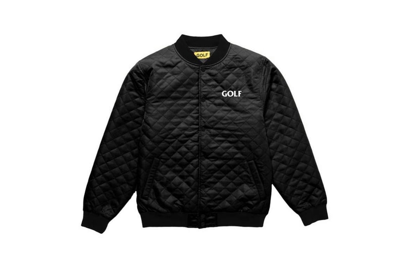 Tyler The Creator Golf Wang Flower Boy Bomber Jacket Black